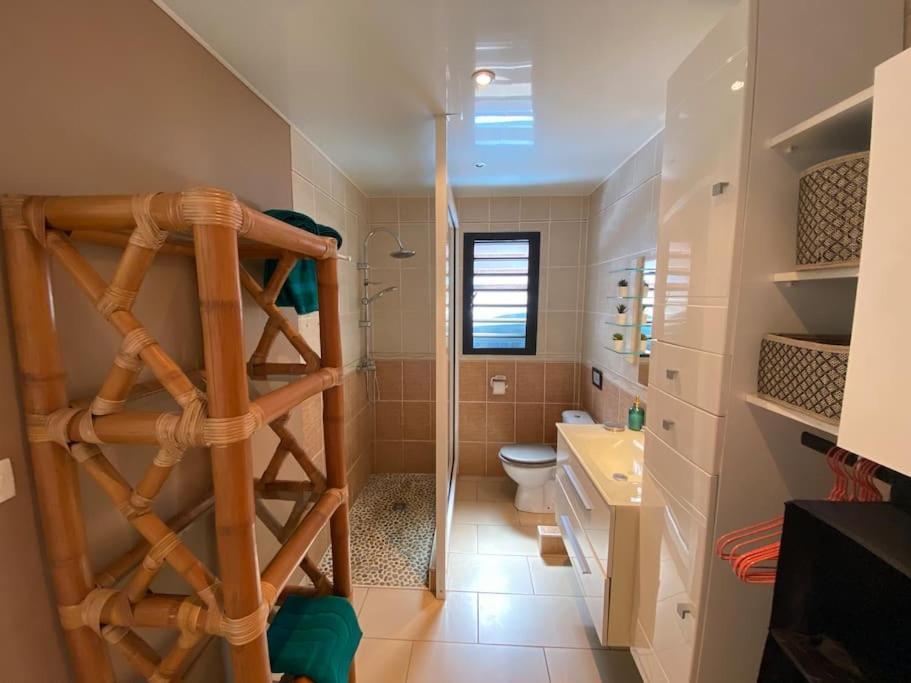 Cocooning Tropic Studio Avec Jacuzzi Privatif Saint-Louis Exterior foto