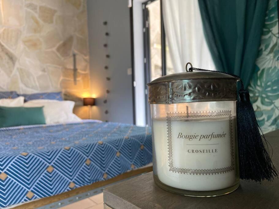 Cocooning Tropic Studio Avec Jacuzzi Privatif Saint-Louis Exterior foto